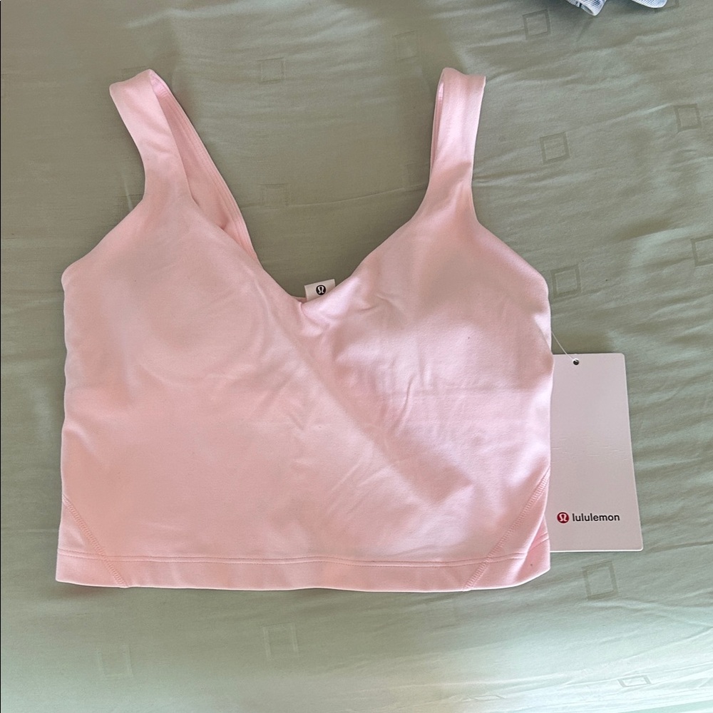 lululemon align tank in pink pearl color - Picture 3 of 6